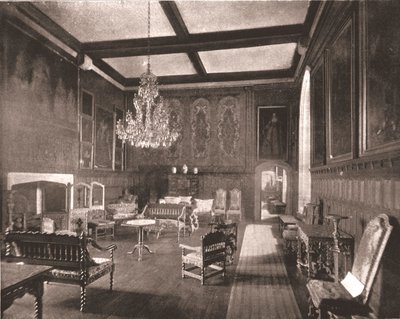 Zimmer von Königin Elisabeth in Penshurst Place, Kent, 1894 von Unbekannt
