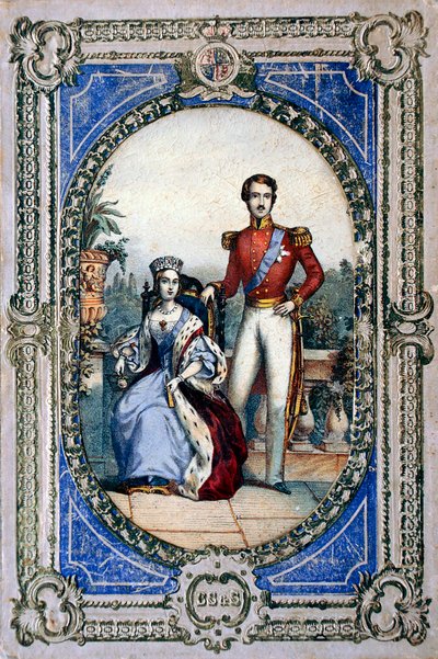 Königin Victoria und Prinz Albert, um 1840 von Unbekannt