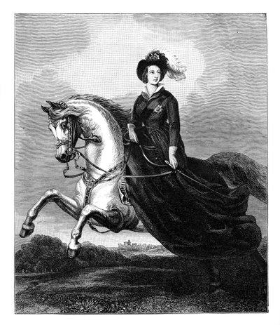 Königin Victoria, ca. 1840er Jahre, spätes 19. Jahrhundert von Unbekannt