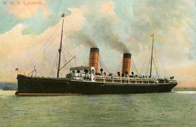 RMS Lucania, ca. 1905 von Unbekannt