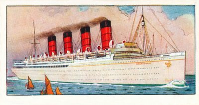 R.M.S. Mauretania, 1937 von Unbekannt