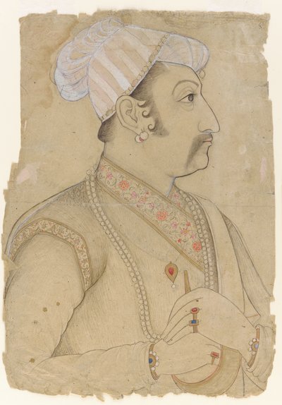Raja Gaj Singh von Marwar, 17. Jahrhundert von Unbekannt