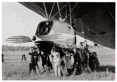 Heckgondel, Zeppelin LZ 127 Graf Zeppelin, 1933 von Unbekannt