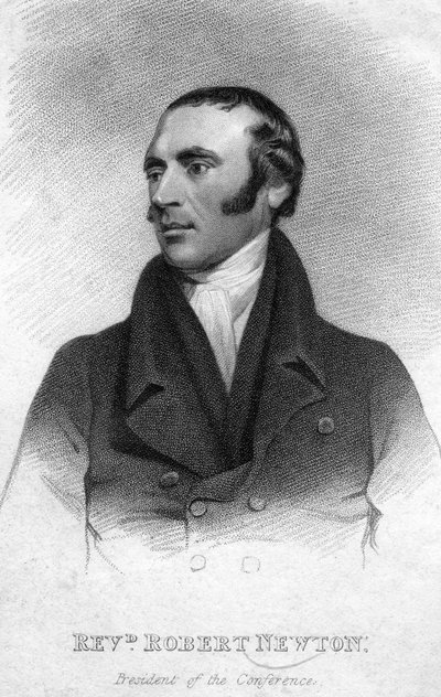 Reverend Robert Newton, Wesleyanischer Methodistenprediger von Unbekannt