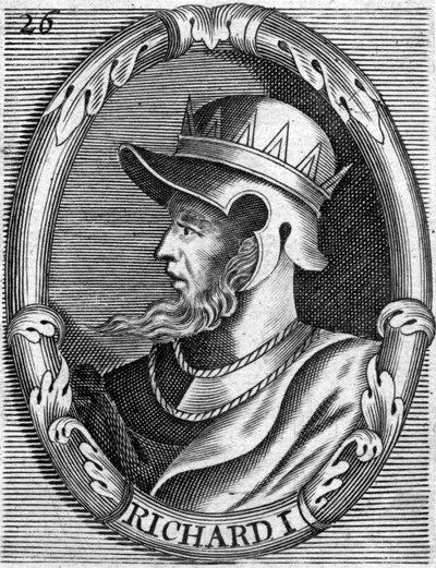 Richard I., König von England von Unbekannt