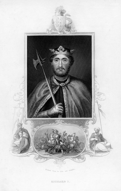 Richard I., König von England von Unbekannt