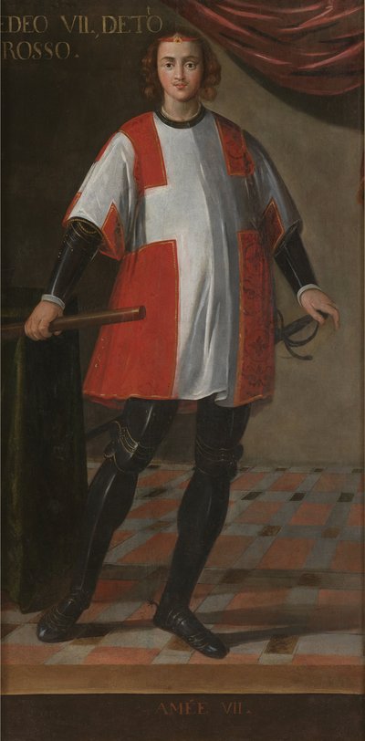Porträt von Amedeo VII von Unbekannt
