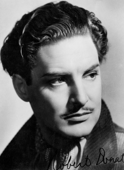 Robert Donat, britischer Schauspieler von Unbekannt