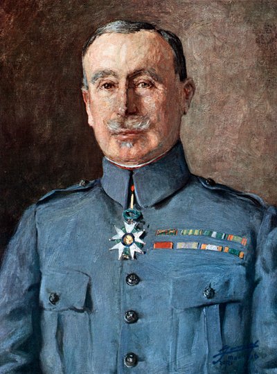 Robert Nivelle, französischer General im Ersten Weltkrieg von Unbekannt