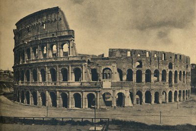Rom - Flavisches Amphitheater bekannt als Kolosseum, 1910 von Unbekannt