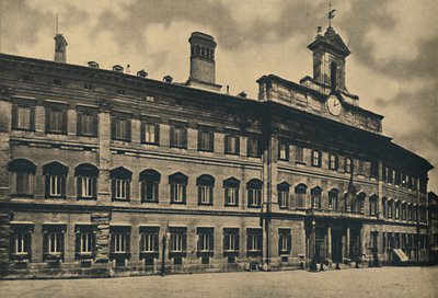 Rom - Palast von Montecitorio, 1910 von Unbekannt