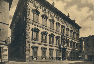 Rom - Palast des Senats, 1910 von Unbekannt