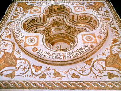 Römisches Mosaik, 6. Jahrhundert n. Chr. von Unbekannt