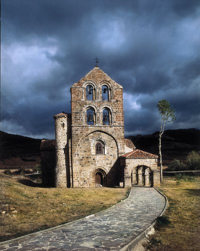 Romanische Kirche, San Salvador de Cantamuda von Unbekannt