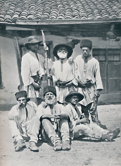 Rumänische Bauern, 1912 von Unbekannt