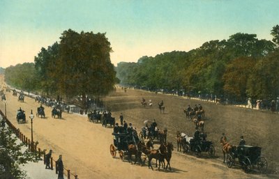 Rotten Row, Hyde Park, London, ca. 1910 von Unbekannt