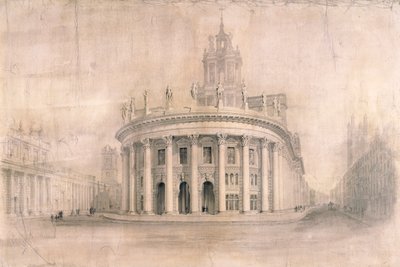 Royal Exchange, London, 1838 von Unbekannt