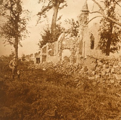 Verfallene Kapelle, 1914-ca. 1918 von Unbekannt