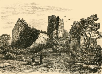 Ruinen bei Rathmullen, 1898 von Unbekannt