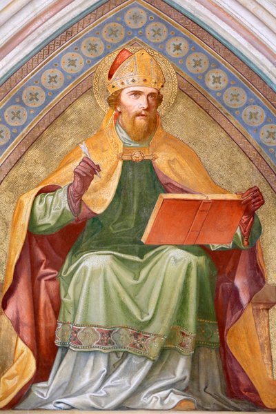 Heiliger Augustinus - Klosterneuburg Abtei, Wien, Österreich von Unbekannt