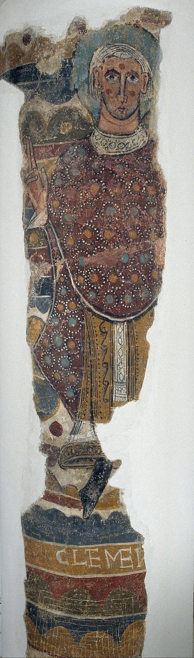 Heiliger Clemens aus Santa Maria de Taüll von Unbekannt
