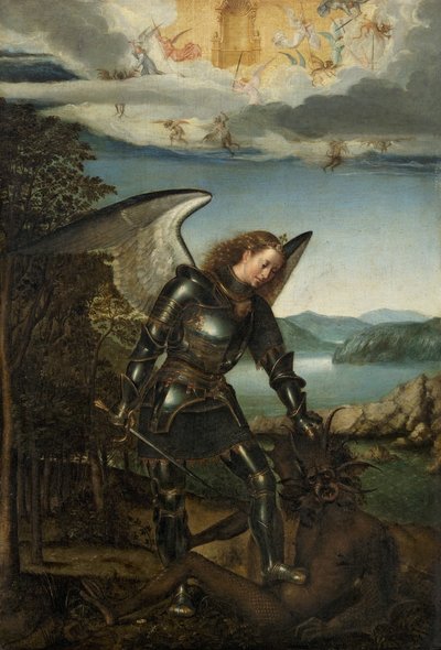 Erzengel Michael, frühes 16. Jahrhundert von Unbekannt