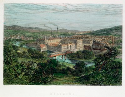 Saltaire, Yorkshire von Unbekannt