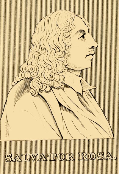 Salvator Rosa, 1615-1673 von Unbekannt