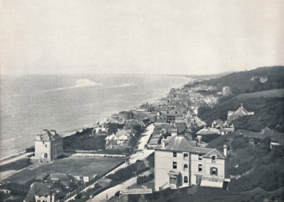 Sandgate - Blick von den Höhen, 1895 von Unbekannt