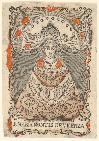 Santa Maria Montis de Vicenza von Unbekannt