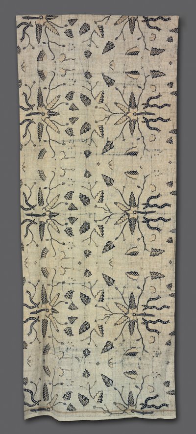 Sarong, 1850er-1860er Jahre von Unbekannt