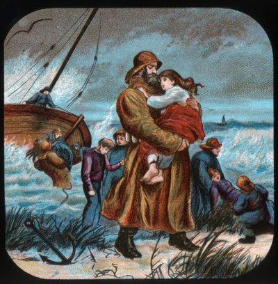 Gerettet!, ca. 1900 von Unbekannt
