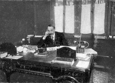 Serge Voronoff, russisch-französischer Chirurg, 1923 von Unbekannt