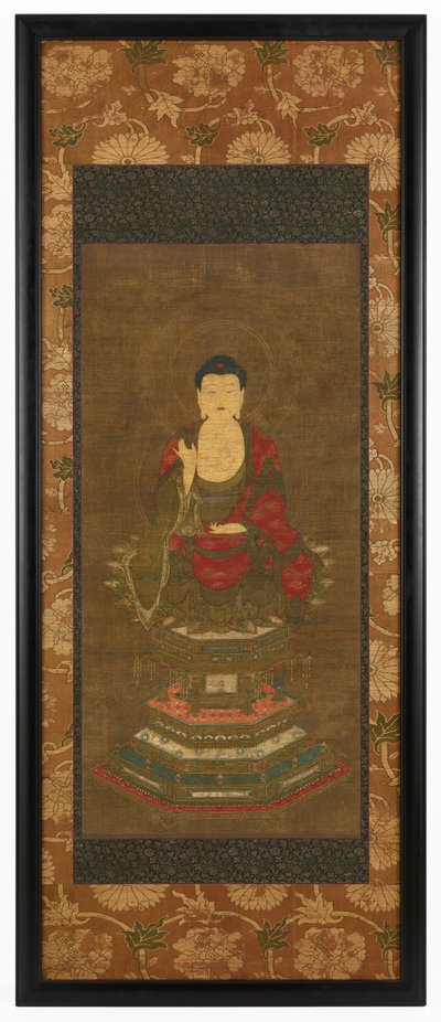 Shakyamuni predigt, Muromachi-Periode, 16. Jahrhundert von Unbekannt