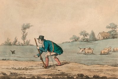 Jagdszene, 1813 von Unbekannt