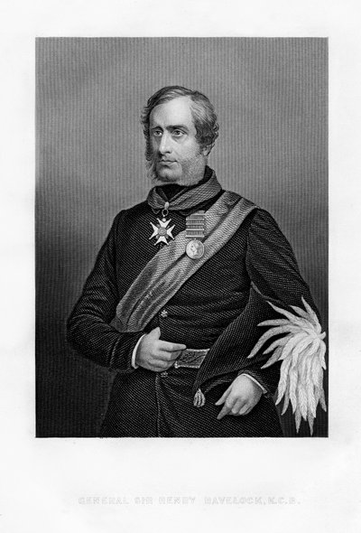 Sir Henry Havelock, britischer General, 19. Jahrhundert von Unbekannt