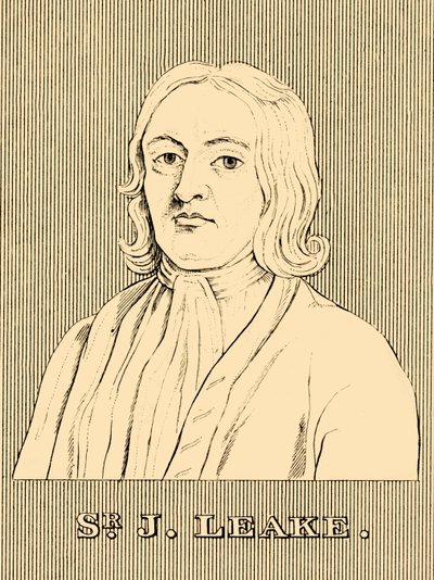 Sir J. Leake, 1656-1720, 1830 von Unbekannt