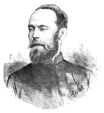 Sir Louis Cavagnari, um 1880 von Unbekannt