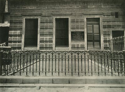 Ort des Schwarzen Lochs, 1925 von Unbekannt
