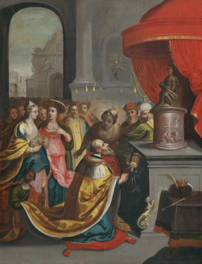 Salomos Götzendienst von Unbekannt