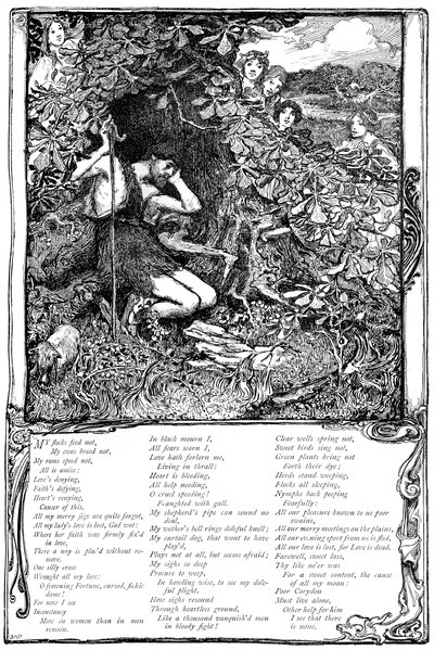 Lied aus Shakespeares The Passionate Pilgrim, 1895 von Unbekannt