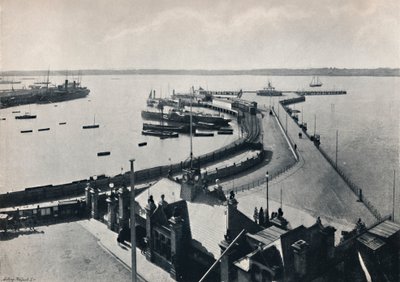 Southampton - Der Pier, 1895 von Unbekannt