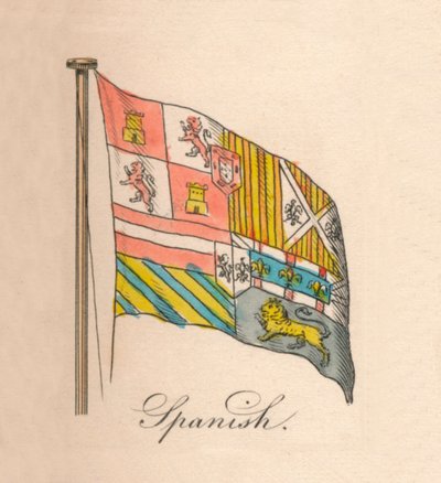 Spanisch, 1838 von Unbekannt