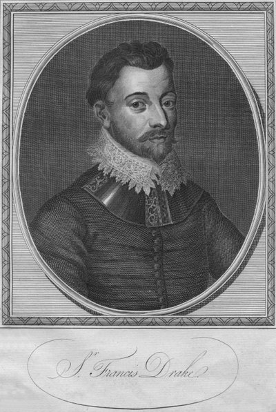 Sir Francis Drake, 1786 von Unbekannt