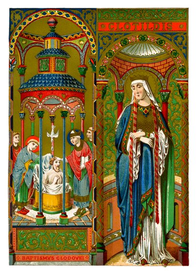 St. Clotilda von Unbekannt