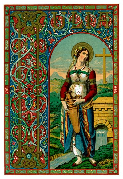 Heilige Julia, 1886 von Unbekannt