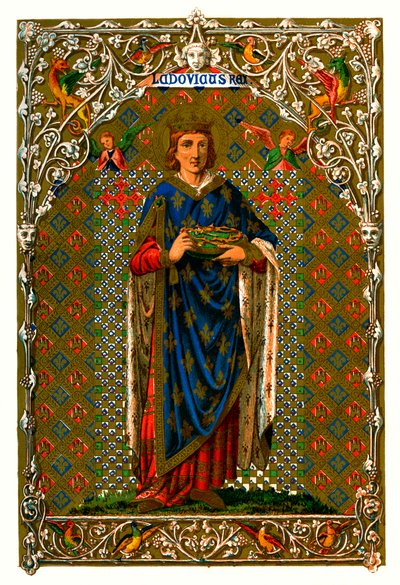St. Louis Louis IX., König von Frankreich, 1886 von Unbekannt
