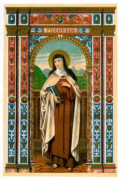 Die heilige Theresa von Avila, 1886 von Unbekannt