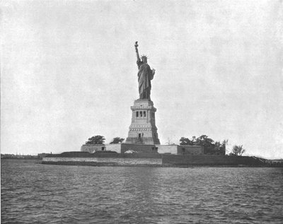 Freiheitsstatue, New York, USA, um 1900 von Unbekannt