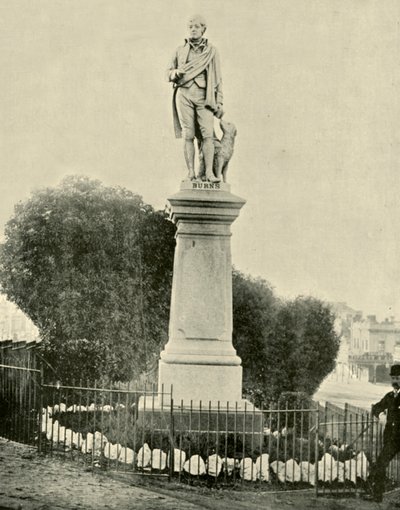 Statue von Robert Burns, Ballarat, 1901 von Unbekannt